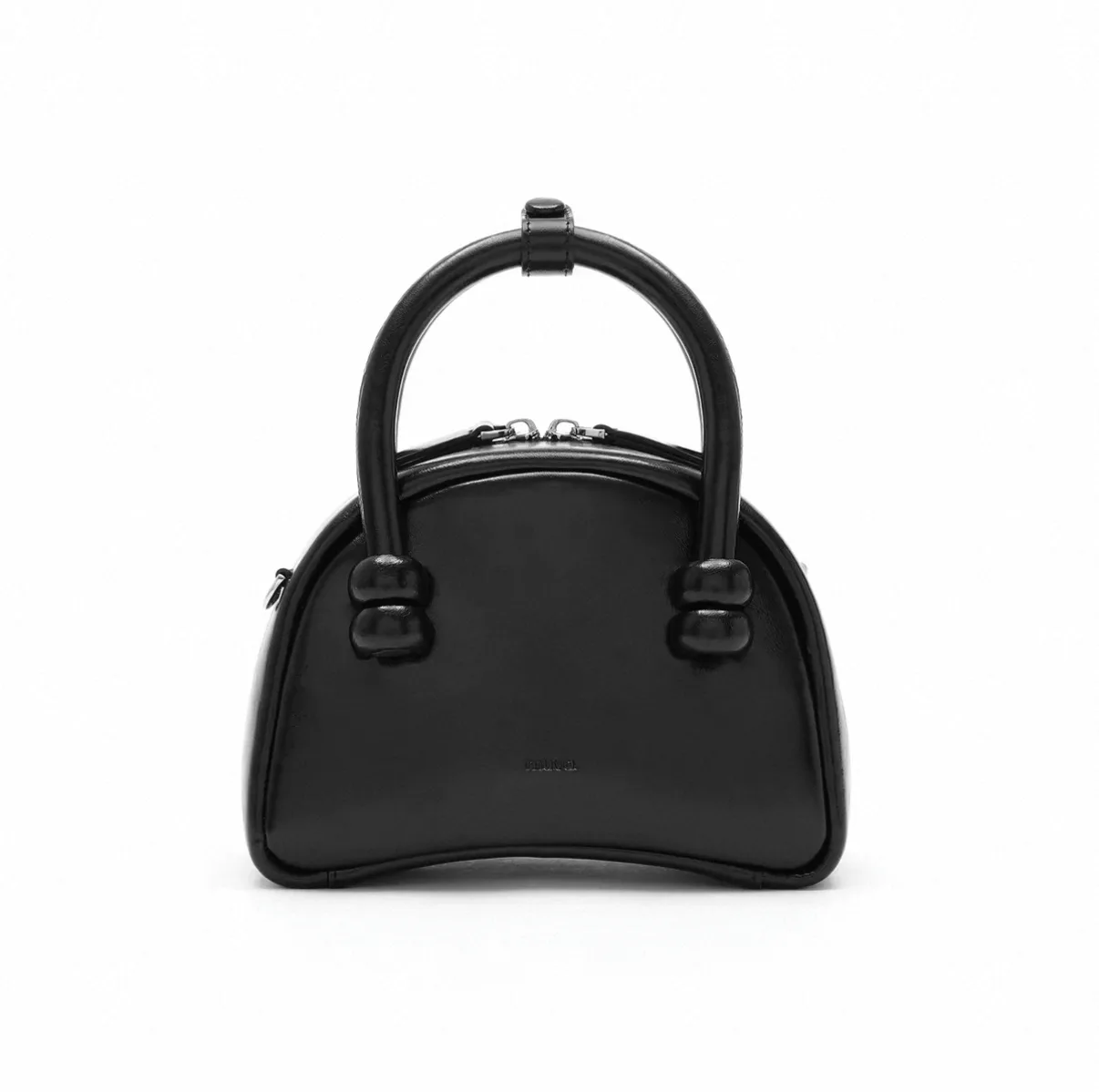 Muva Leather Boston Top Handle Bag