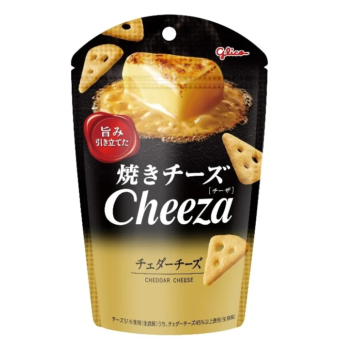 Glico Raw Cheese Cheeza <Cheddar Cheese> 40g
