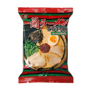 ICHIRAN Ramen Curly Noodles including Original Spicy Red Seasoning