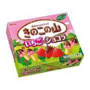 Meiji Mushroom Mountain Strawberry Chocolate Cookies 64g